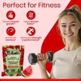 Watermelon Optimize Creatine Monohydrate Gummies + Magnesium Complex Vegan Blend 120 Count